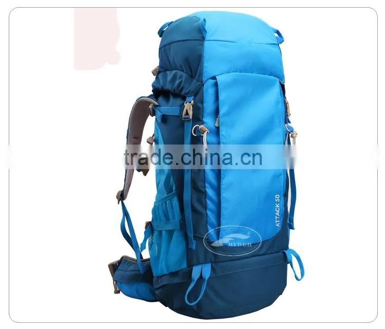 China Supplier Premium Quality Outdoor Survival Trekking Custom Printing Backpack