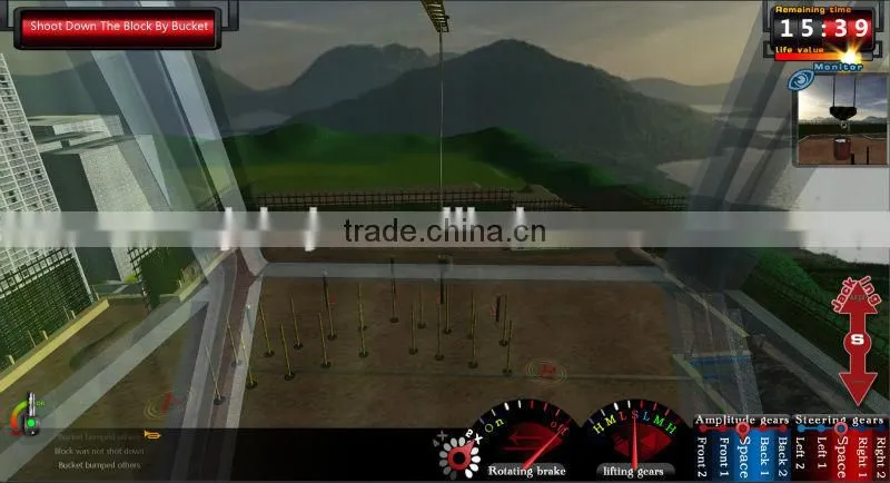 high quality tower crane learning simulator