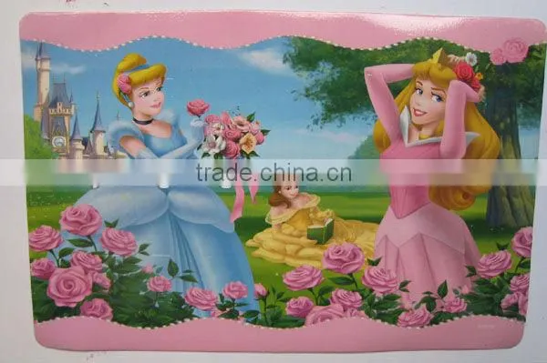 plastic carton printing placemat