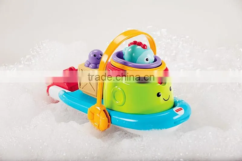 New Design Baby Bath toy with set of Boat for Tubtime From Dongguan Manufacturer