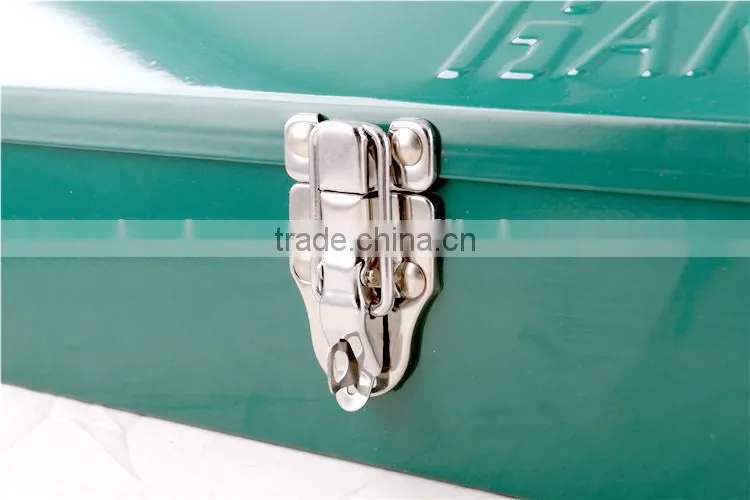 Double Layer Portable Metal Tool Box
