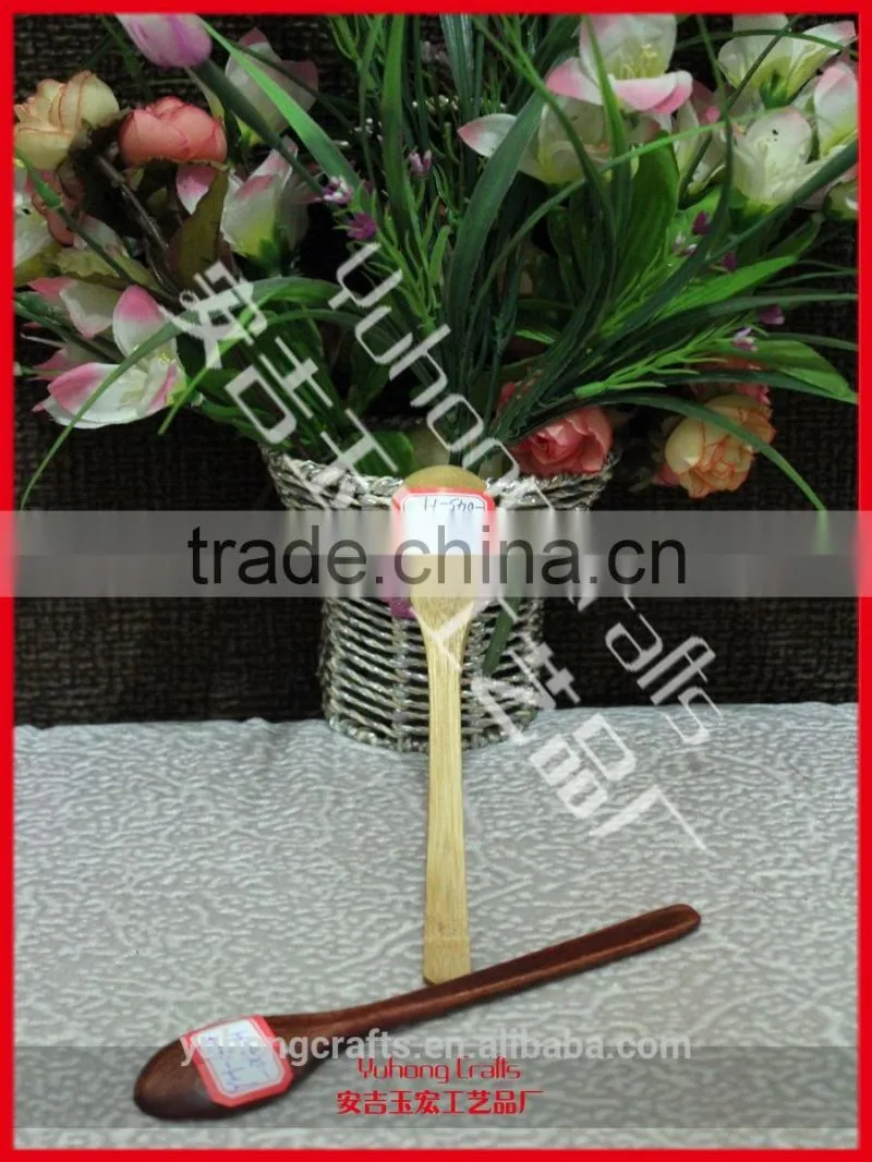 Eco-friendly bamboo coffee spoon for promotion