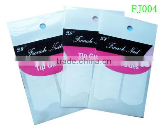 High quality Classic french impress nails false nail stick on tip, Gradient nail stick Fashion Nail art