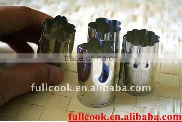 Vegetable Food Cookie Cutter Mold Set of 10