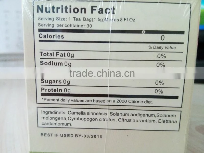 DR. MING Chinese Tea/TE Chino DR DEL.MING/Natural herbal Weight loss Tea