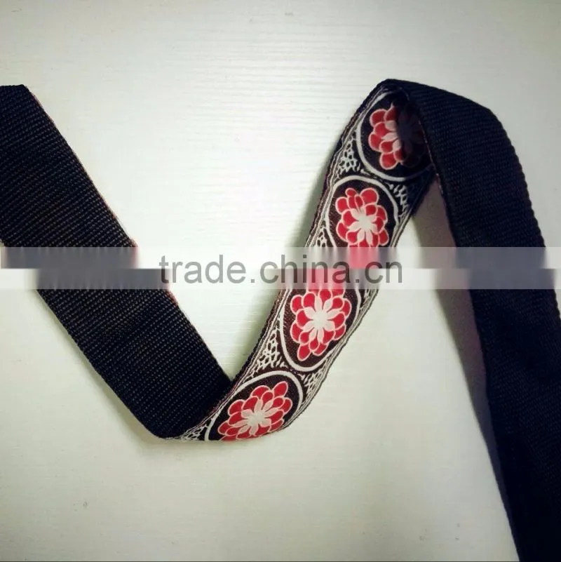 Custom high quality metal yarn jacquard ribbon for decoration