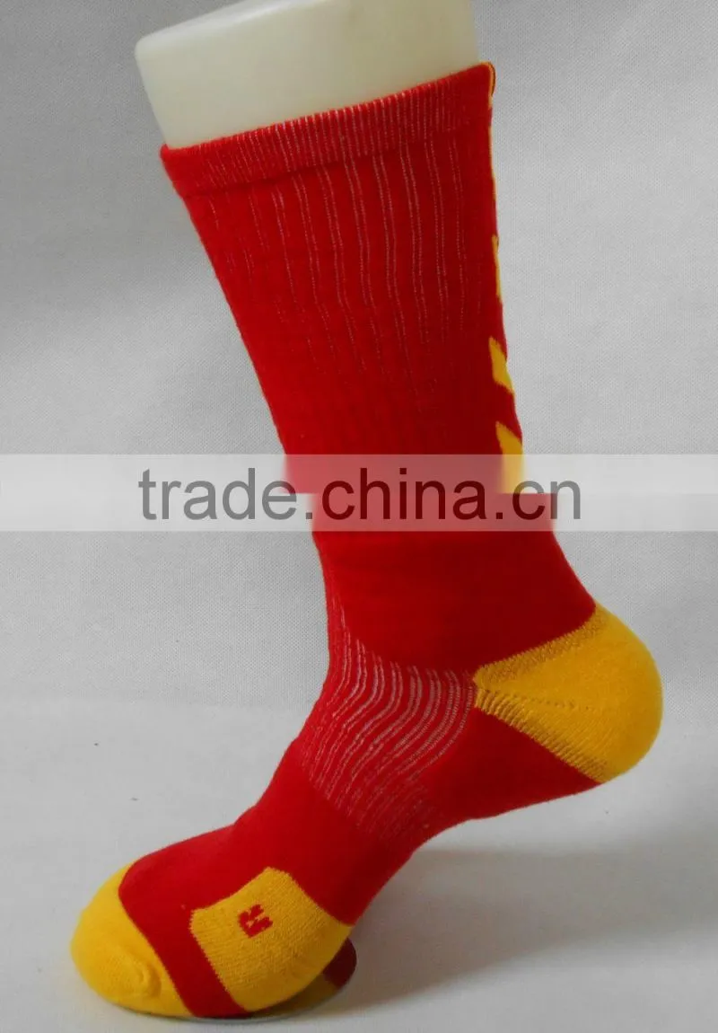 knee high quality wholesale custom basketball sport socks