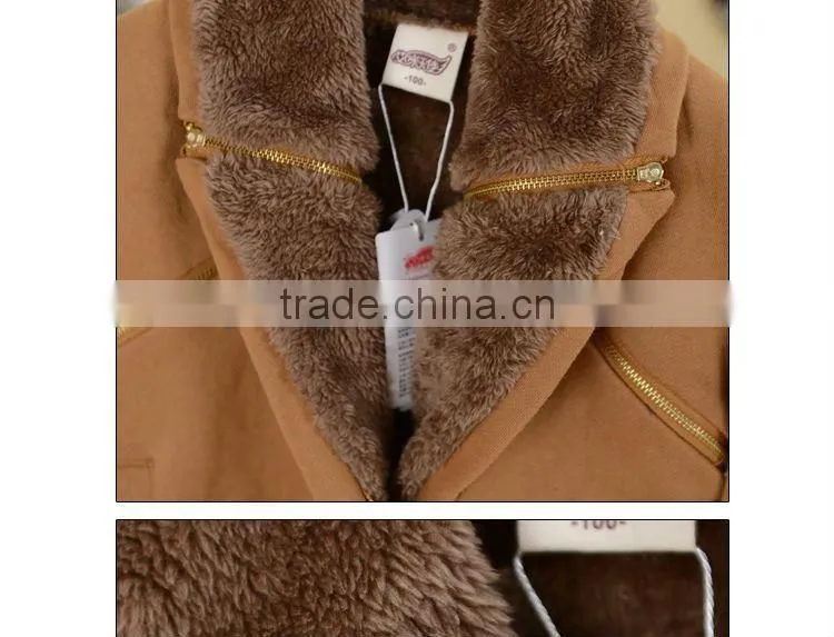 New Fashion Boys Purple Wool coats Winter coats