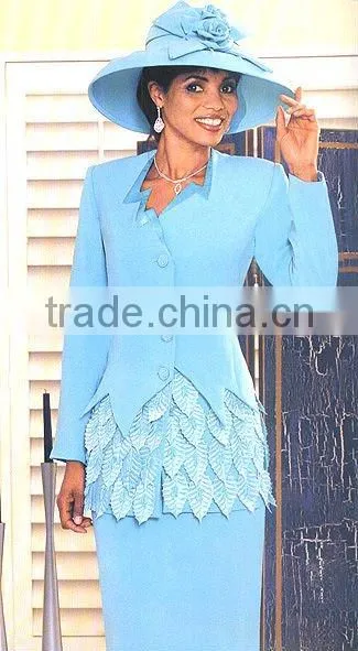 Wholesale fashion women church suits church dresses