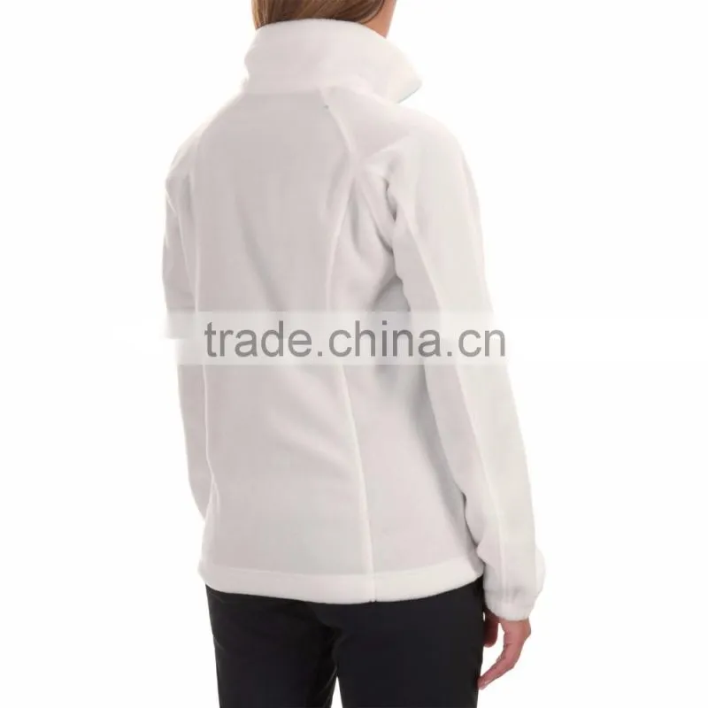 Cheap custom women polar fleece jacket, outdoor sports warm soft shell jacket wholesale OEM