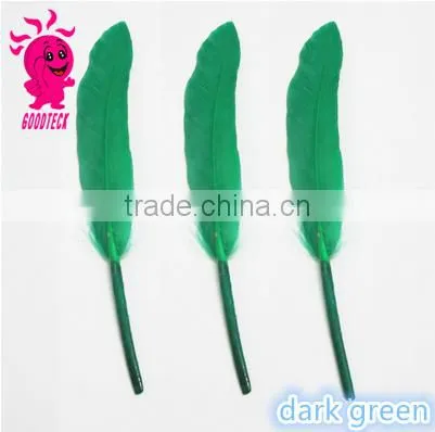 Wholesale multicolor decotation goose feather for party and wedding,10-15cm