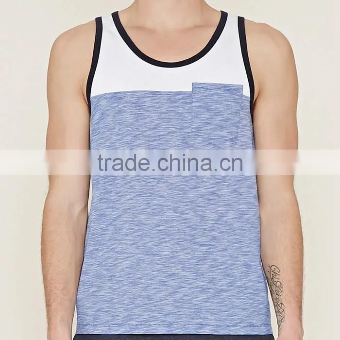 Breathable classic wholesale plain tank tops