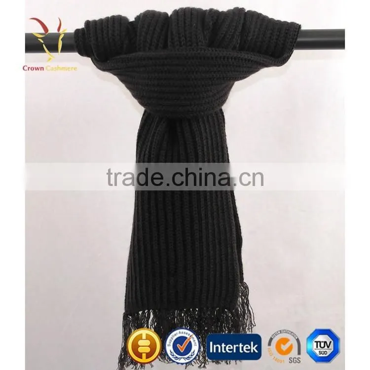 Manufactory Long Big Neck Scarf with Fringe