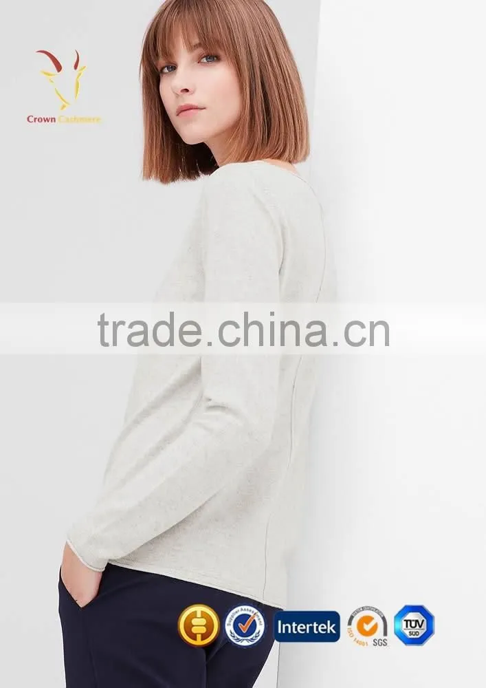 European Style Autumn Silk Cashmere Pullover Sale