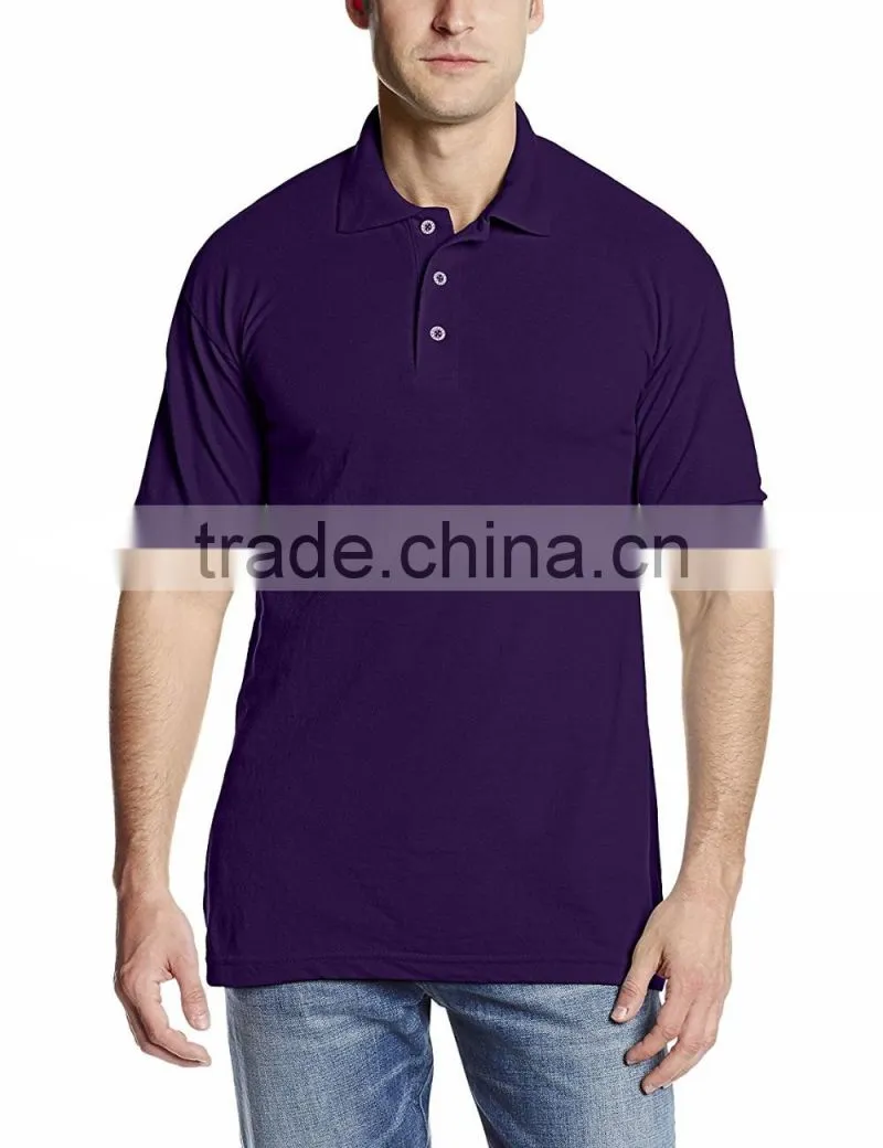 Professional Custom Colorful Short Sleeve Cotton Workwear Polo Shirts Made in China
