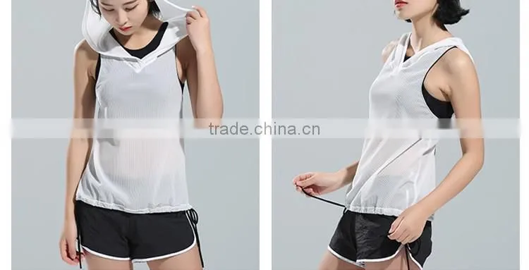 Factory Wholesale Custom Hot Sale sleeveless Gym Vest Womens Yoga Tank