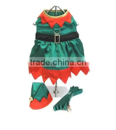 Christmas Dog Dress Dog Clothes