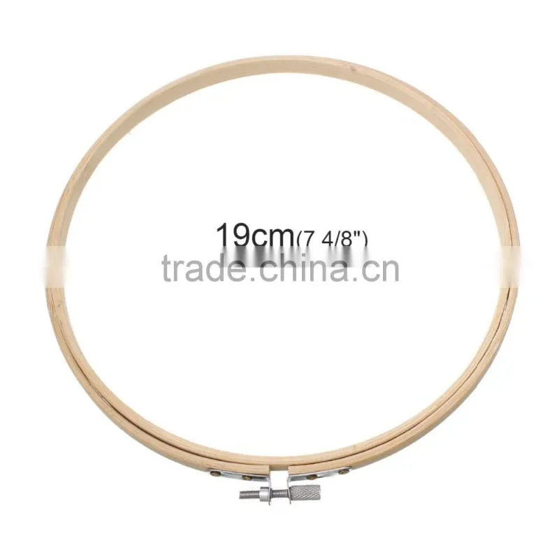 Cross Stitch Supplies Circle Round Natural Bamboo Wholesale Embroidery Hoops