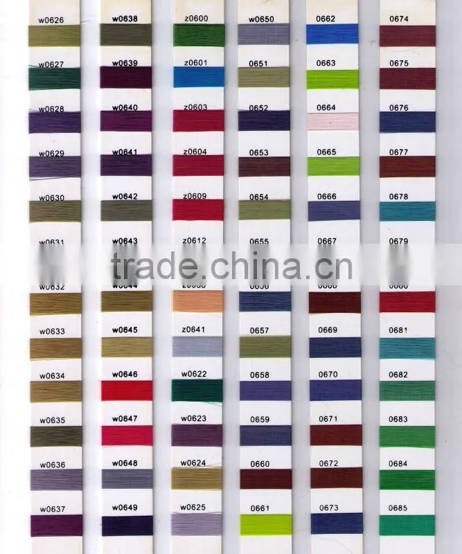 High quality embroidery thread rayon with factory price