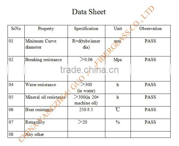 High quality oval aluminum fiberglass hose
