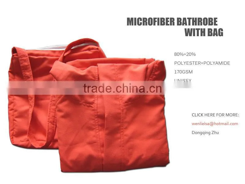 100% Microfiber Bathrobe