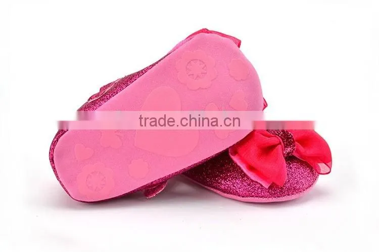 Flower fanny baby shoes newborn baby Walking shoes soft sole