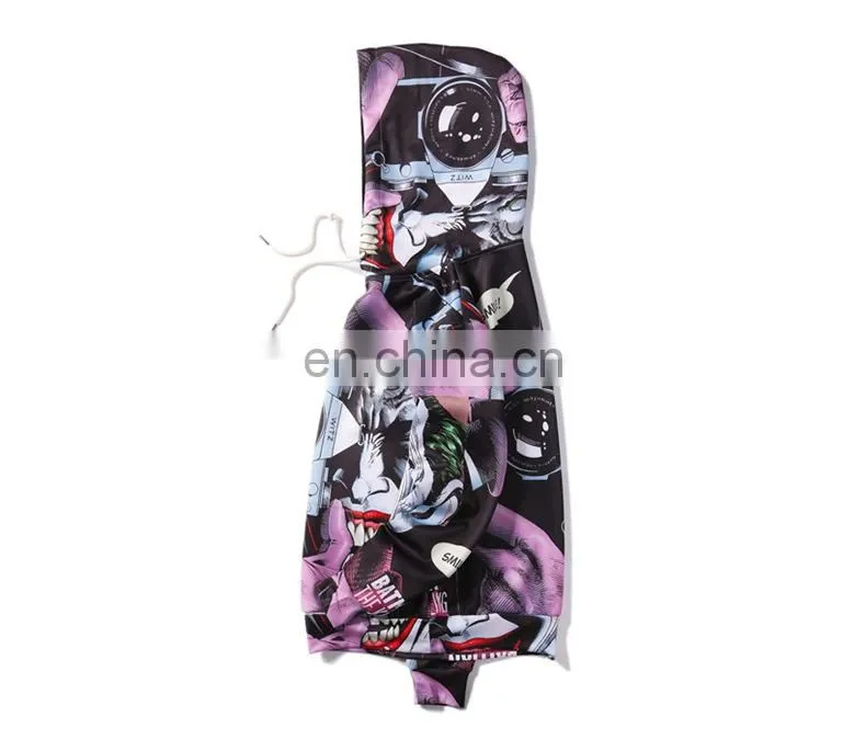 OEM Custom Printed Breathable Oversized Dry Fit Hoodies With Cotton