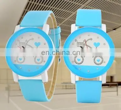 Creative Personality Minimalist Leather Normal Watch Men And Women Couple Watch Smart Electronics Casual Watches