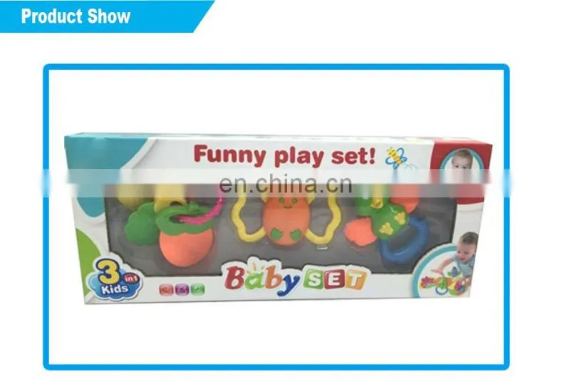 Most popular funny play set silicone baby teether teething toys
