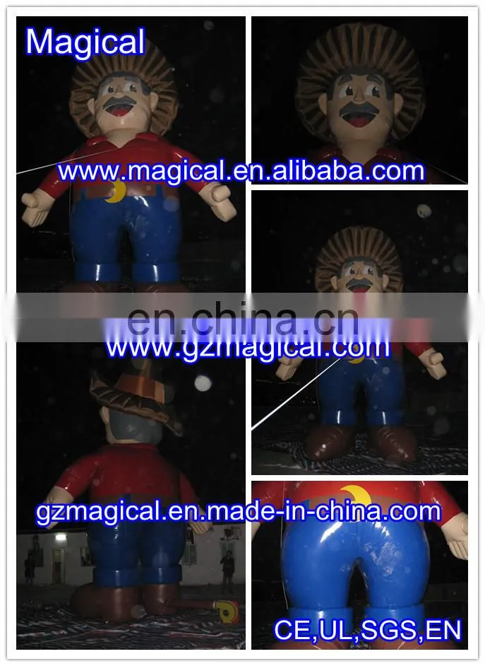 Inflatable vivid Cartoon Bull Model/Inflatable advertising