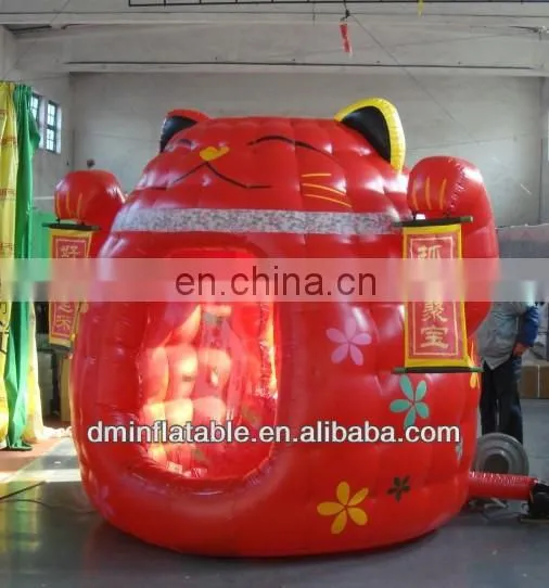inflatable cash machine,Inflatable money booth (& Catch money )