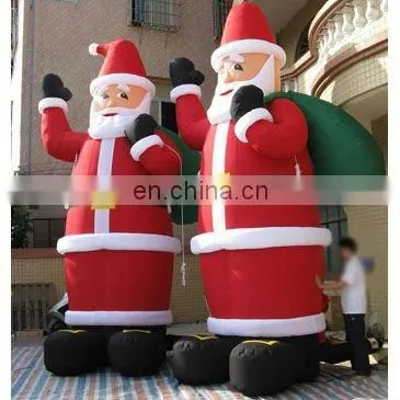 inflatable santa claus for outdoors christmas decoration giant 3-8m tall