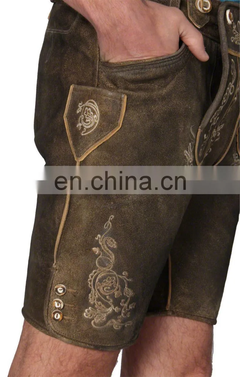 Bavarian lederhose,Bavarian trouser,German bavarian lederhosen (bavarian lederhosen shorts)