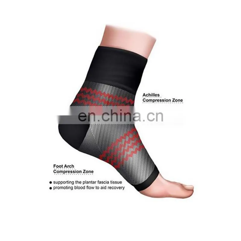 Men Anti Fatigue Circulation Foot Ankle Swelling Relief Compression Comfortable Socks #YLW-23