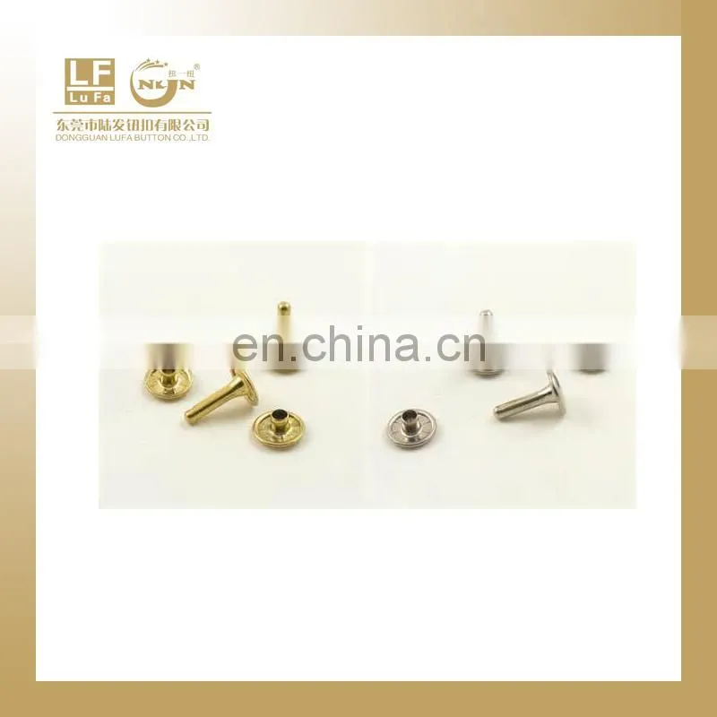 dull silver rivet