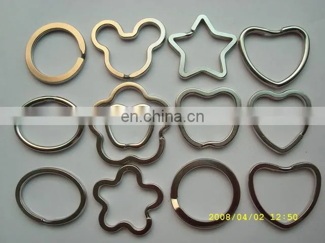 free sample iron material split ring shenzhen key ring