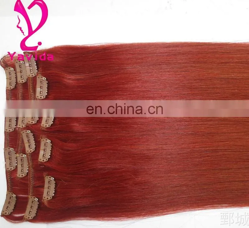 bridal hair accessories hot selling Brazilian clip In hair extension