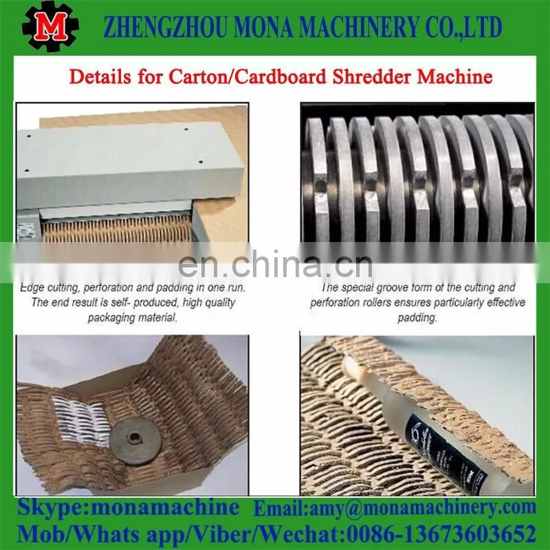 High Output Easy to Operate single shaft shredder/recycled plastic shredder