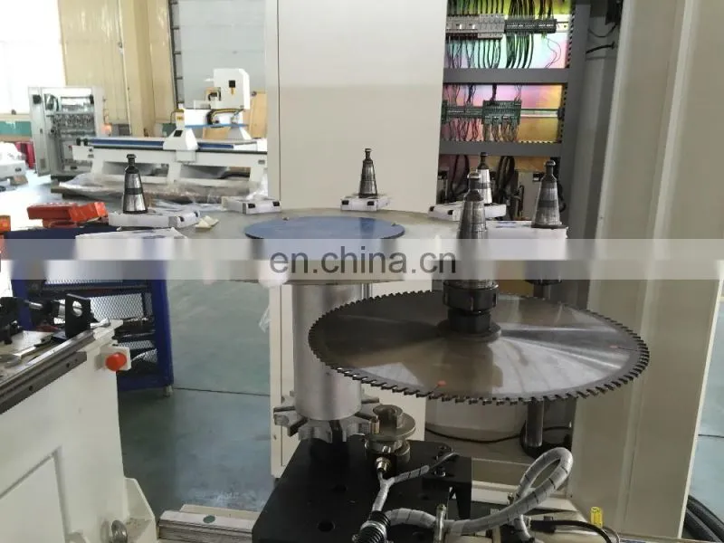iron window grill design/cnc router 4 axis/2016 latest Aluminum profile making machine