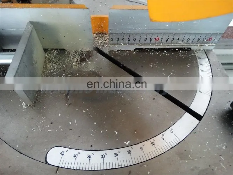SJZ2 Double Head PVC Window Making Machine/upvc window portable cutting saw machine