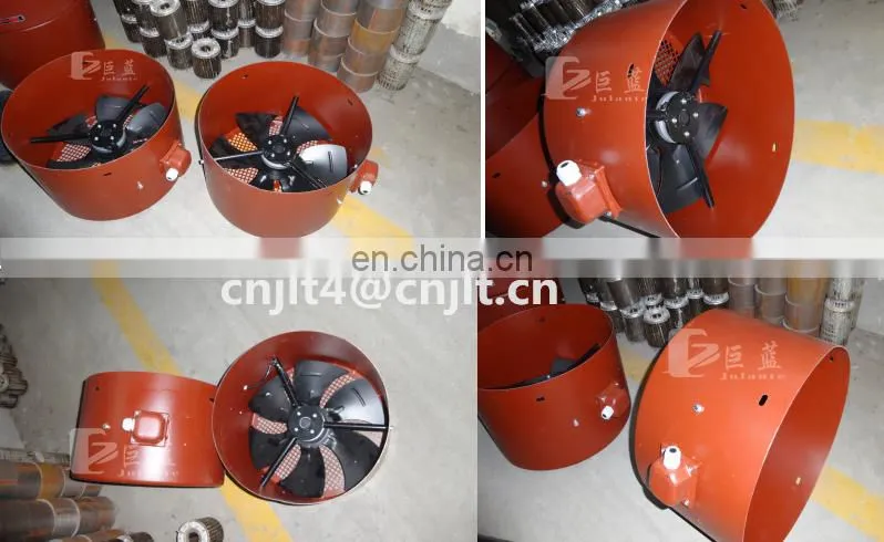 G 100 Series 52W 660m3/h Variable Frequency YVP YVF Motor external cooling fan