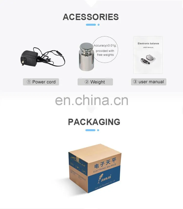JOAN LAB Digital Electronic Precision Balance Manufacturer 0.001g