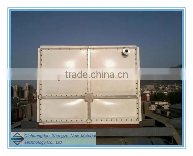 SMC panel water tank/anti-corrosion clean water tank/fiber glass water tank