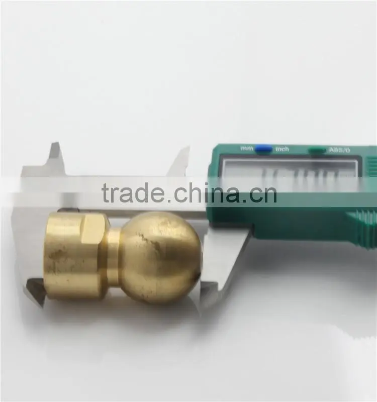 Brass shower head ball joint