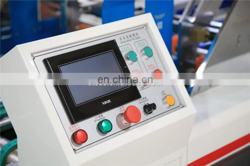 UTM850B underwear shirt medicine Automatic paper cardboard box Window patching Machine