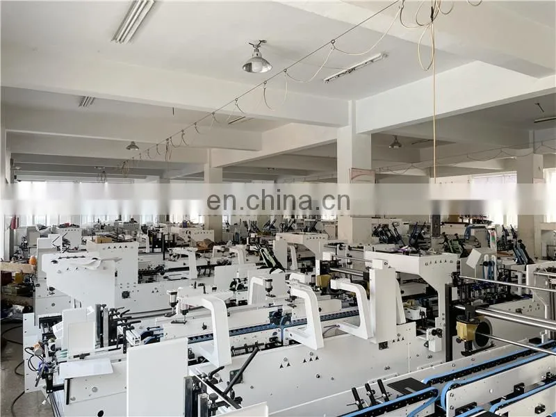 GDFG900 high speed carton paperboard silk stocking candy box folding gluing machine, Automatic Crash Lock Bottom Folder Gluer