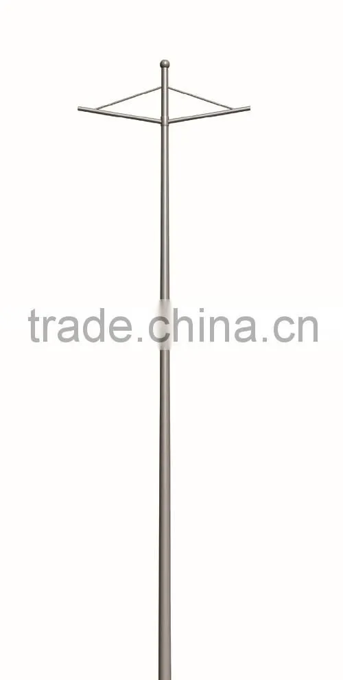 galvanized steel industrial lamp pole price