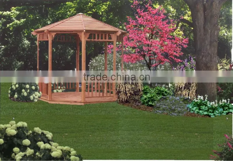 patio outdoor wood pavilion