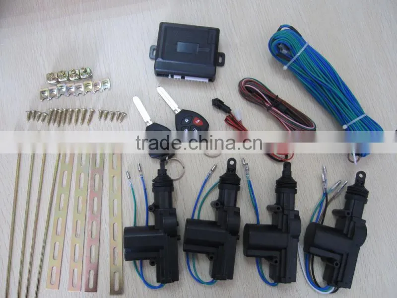 remote car central locking system for 2 or 4 with window closer output