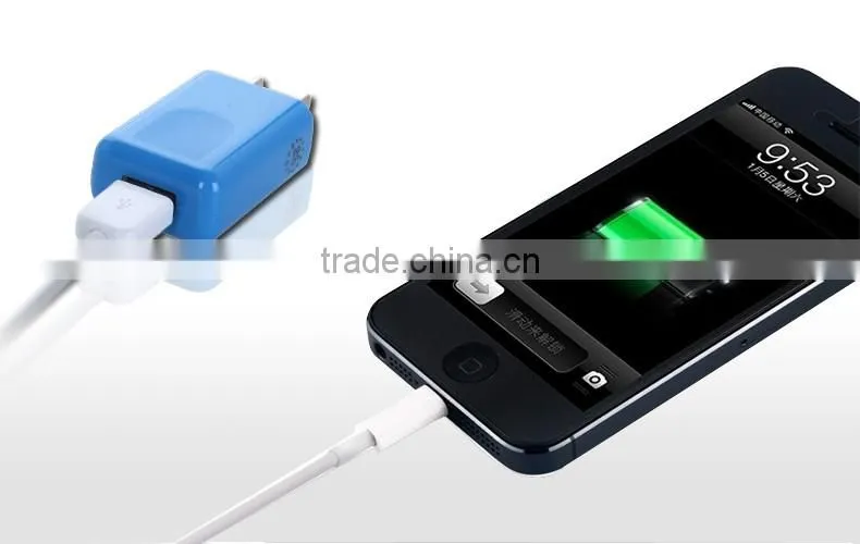 single usb to wall charger Home AC Charger US Adapter for Samsung Iphone
